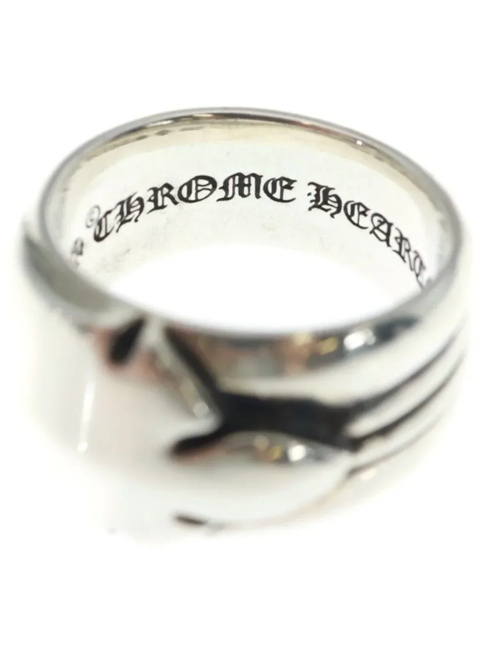 Chrome Hearts Single Flerknee Silver Ring